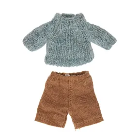 Maileg Sweater & Pants for Big Brother Mouse (2022) - Retired Product, Limited Stock