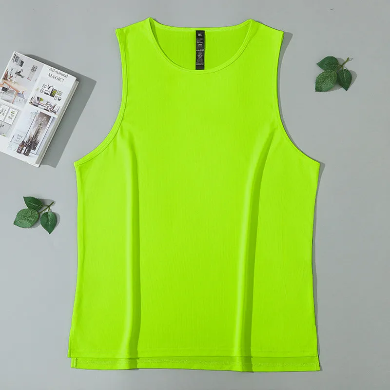 Men's Quick Dry Breathable Running Training Fitness Vest
