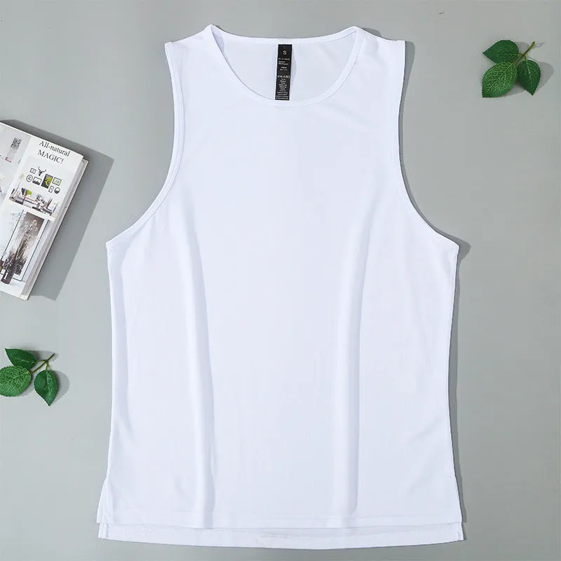 Men's Quick Dry Breathable Running Training Fitness Vest
