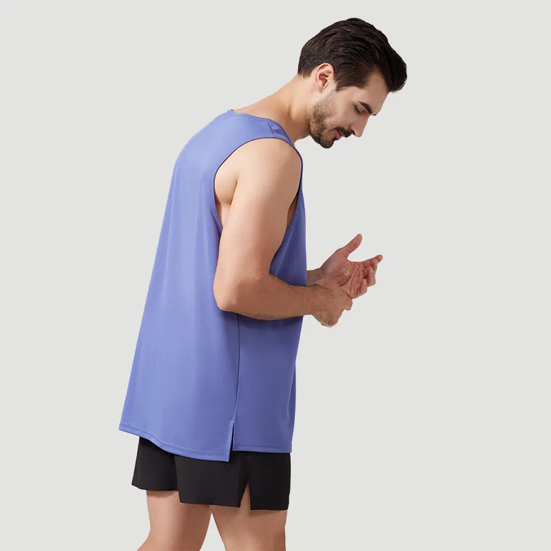 Men's Quick Dry Breathable Running Training Fitness Vest