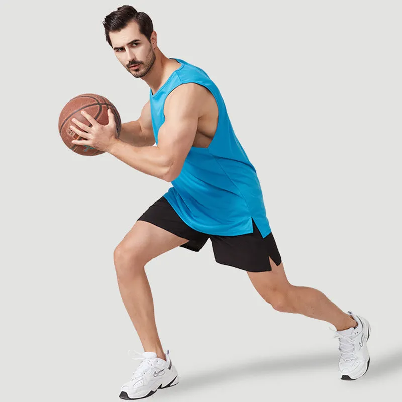 Men's Quick Dry Breathable Running Training Fitness Vest