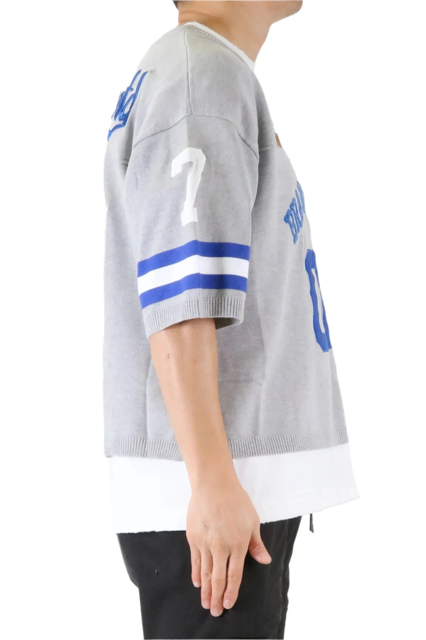 MINK Crop Top Light Sweater Jersey