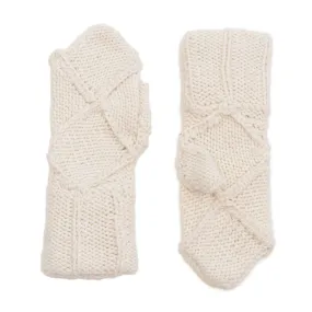 Mittens in Cream