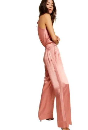 Nation Fairfax Straight Leg Trouser - French Pink
