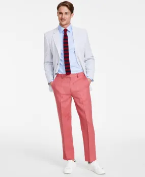 Nautica Mens Modern fit Dress Pants 34 / 32 Red
