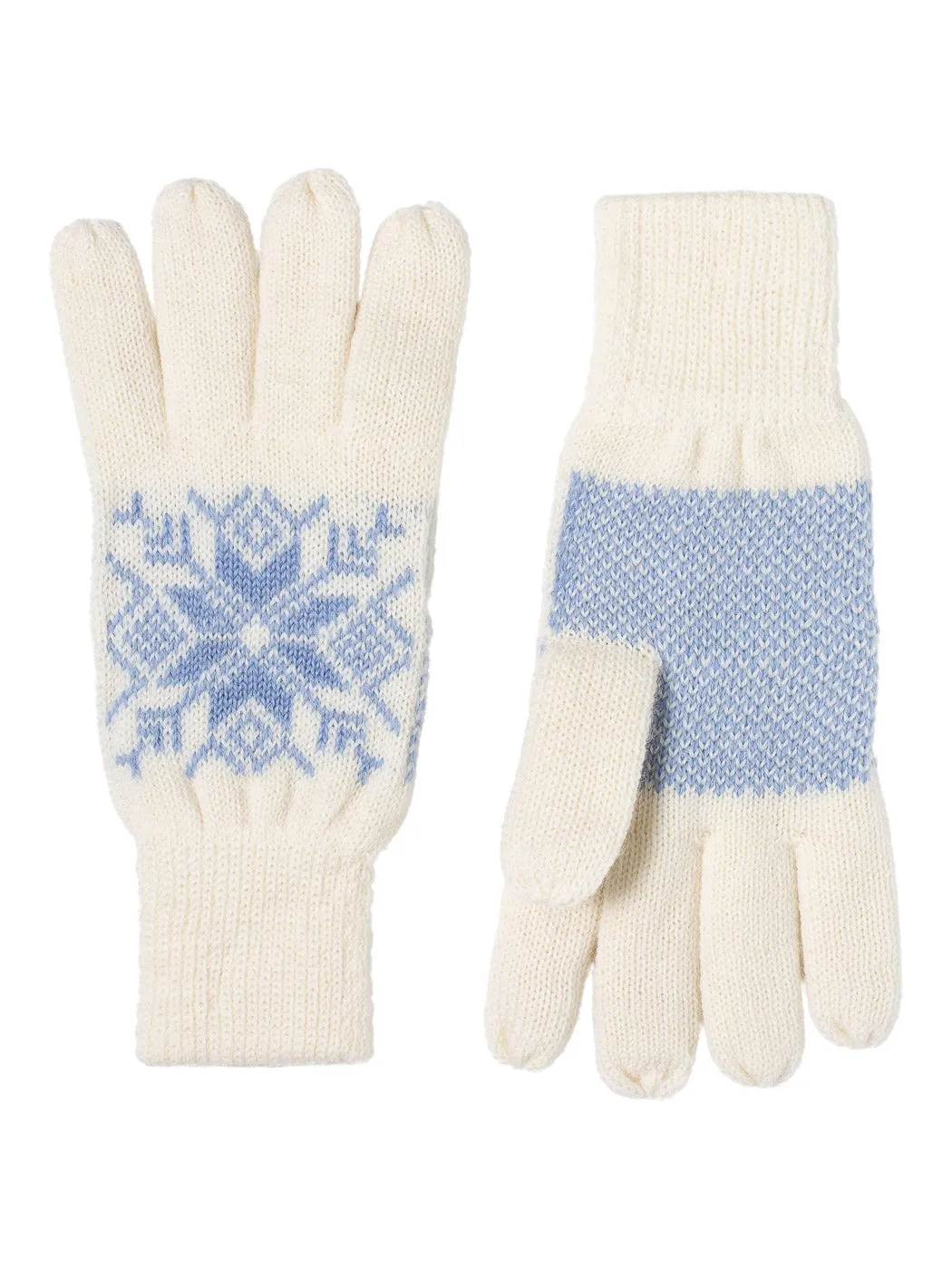 Norlender - Snowflake Gloves - Black/Red/White