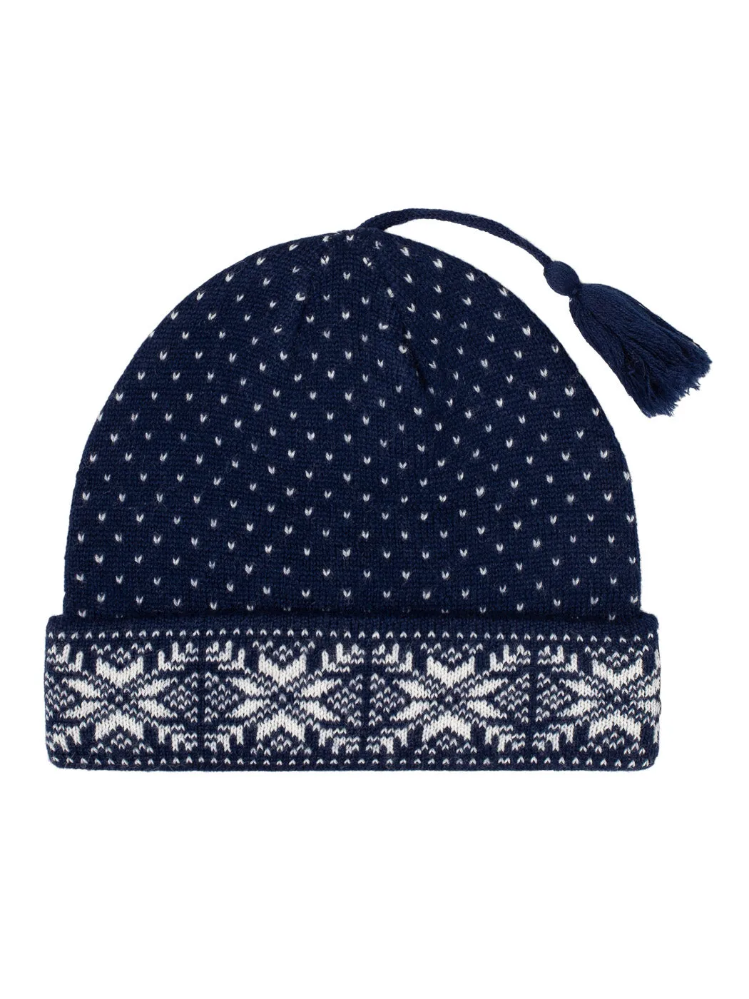 Norlender - Snowflake Hat - Black/Grey/Off-White/ Navy