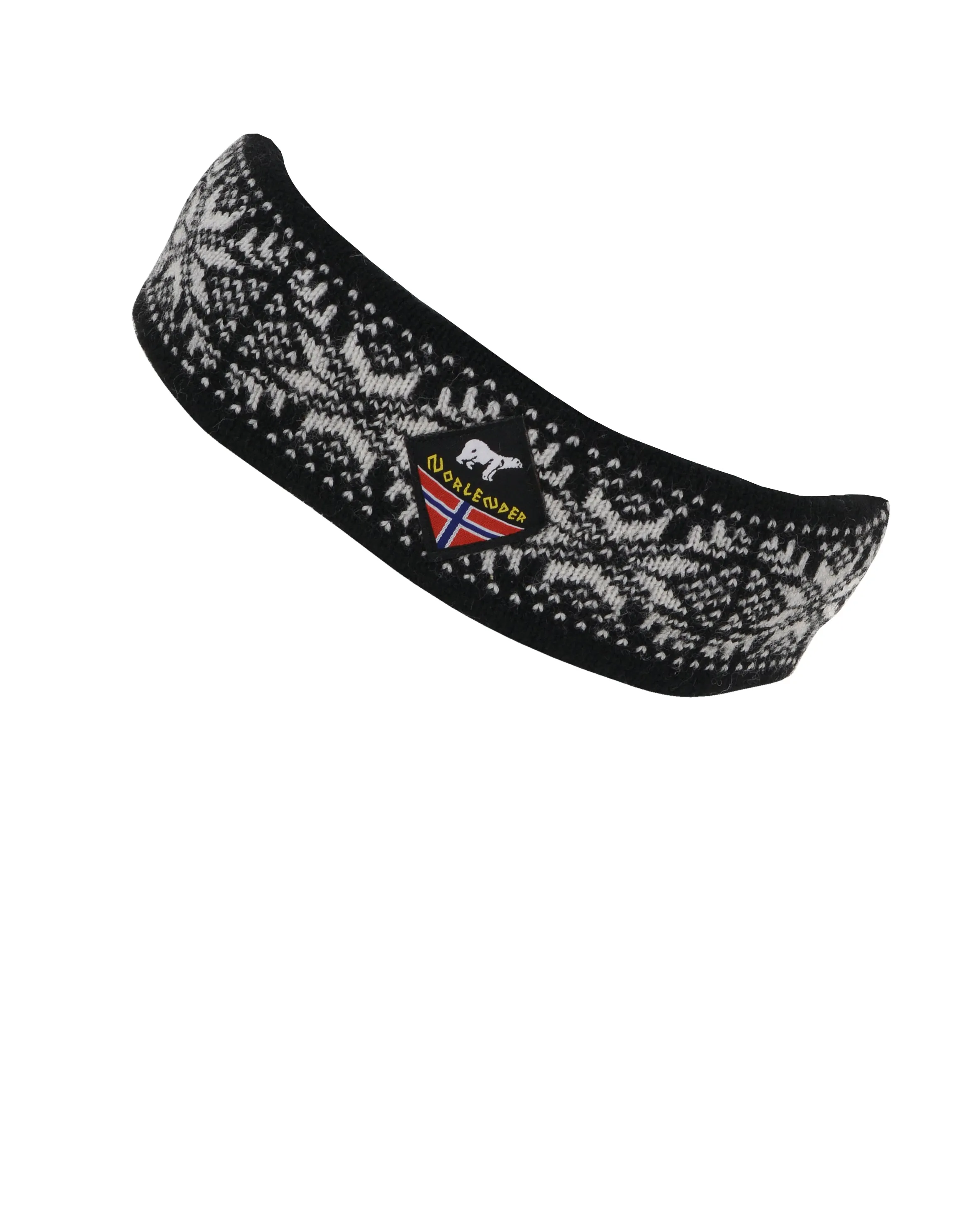 Norlender - Snowflake Headband - Black/Red/White