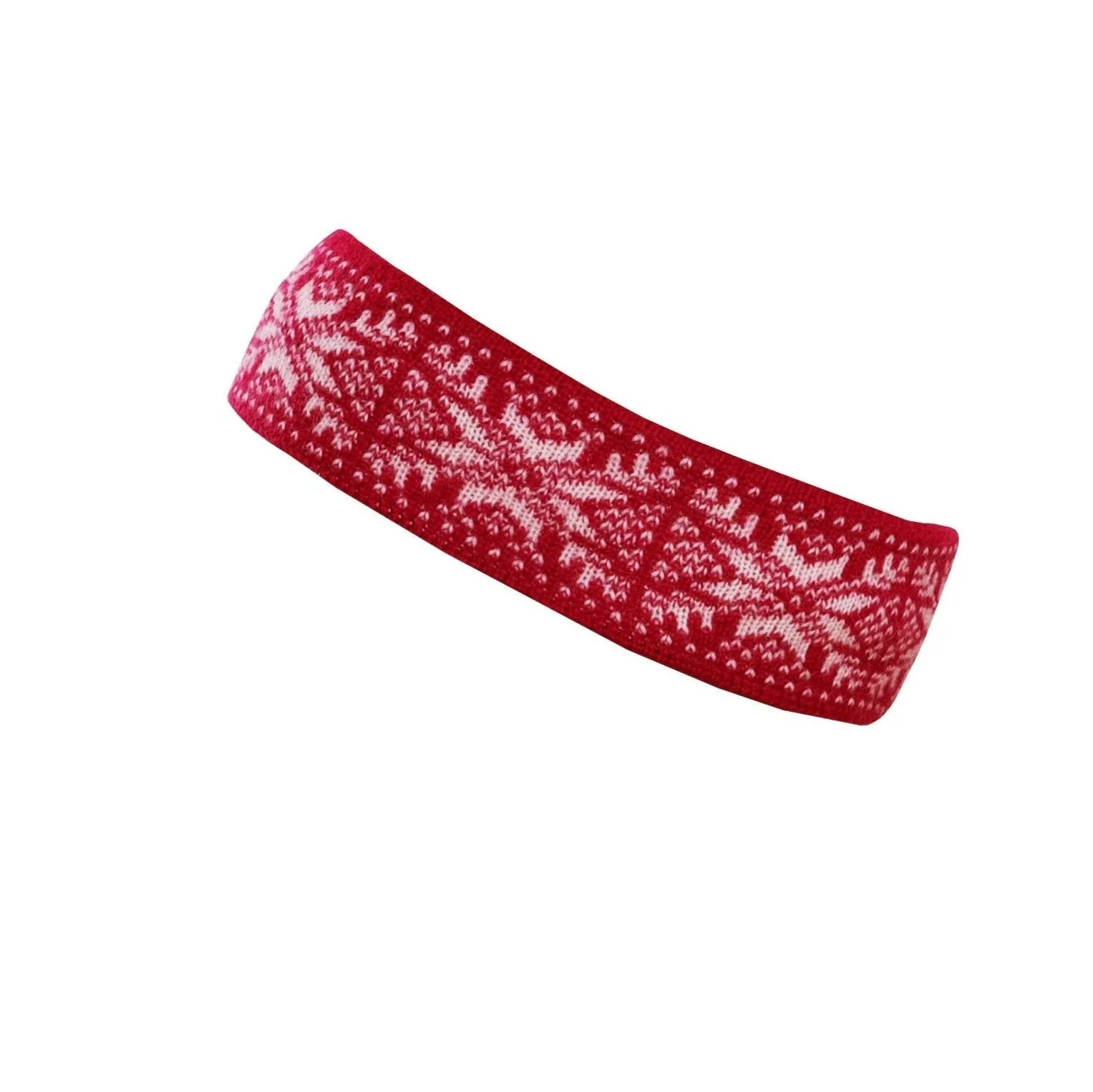 Norlender - Snowflake Headband - Black/Red/White
