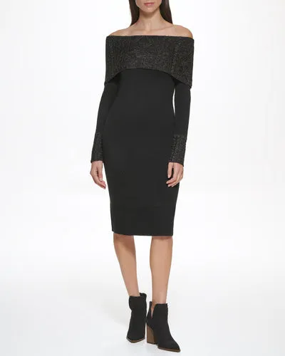 NWTs, Vince Camito, Sparkle Sweater Dress.  RS 29