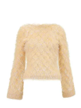 Open Back Jumper (Cream)