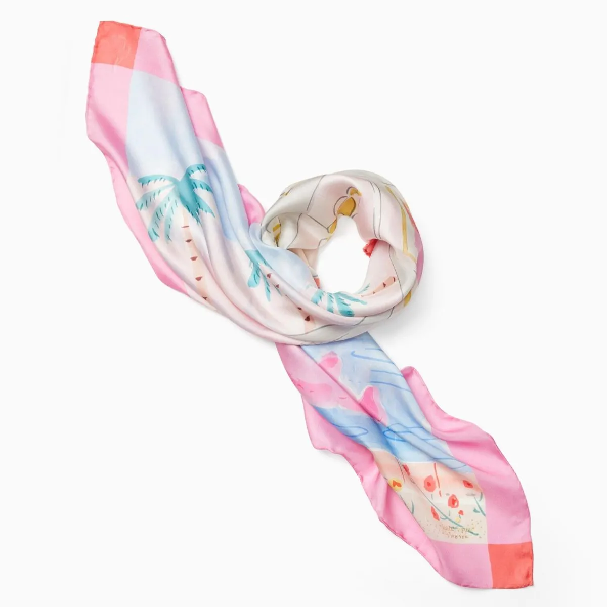 Palm Springs Pool Square Scarf