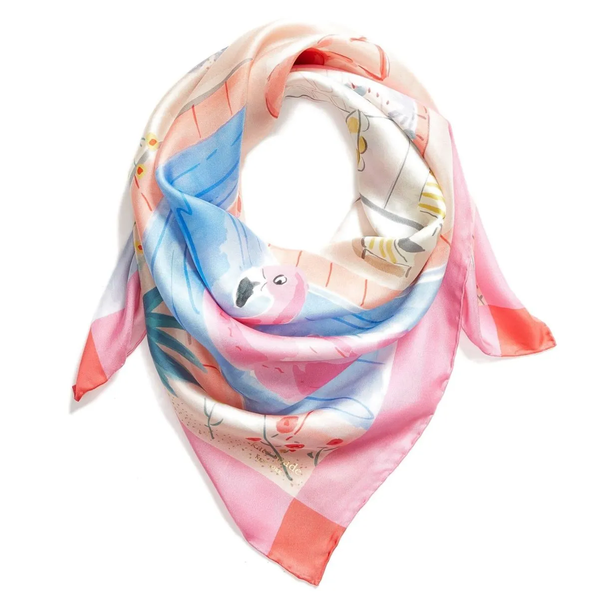 Palm Springs Pool Square Scarf