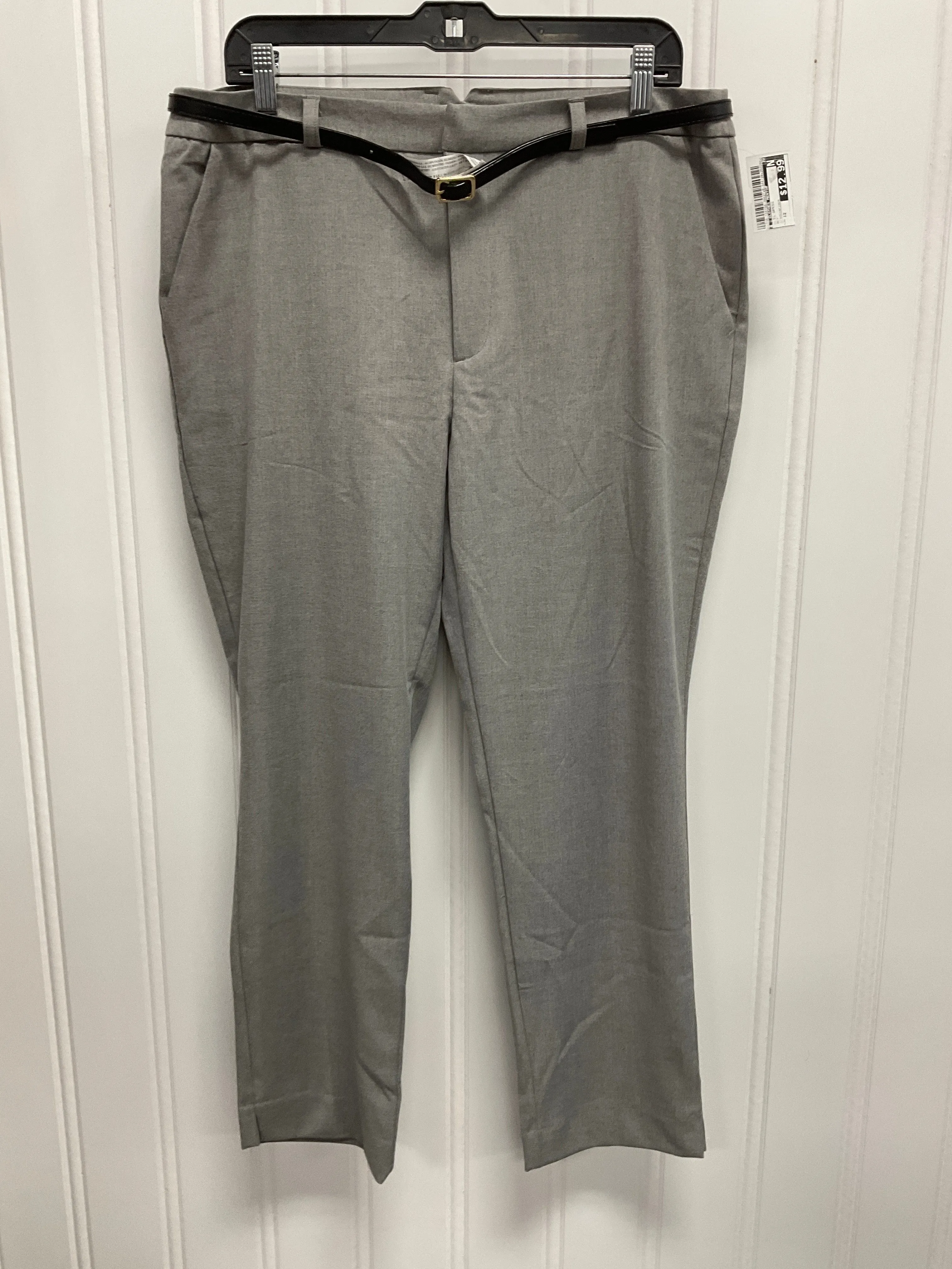 Pants Dress By Clothes Mentor In Grey, Size:12