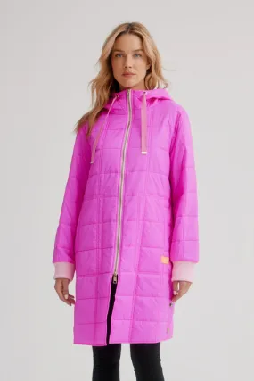 Passion Pink Lightweight Quilted Jacket