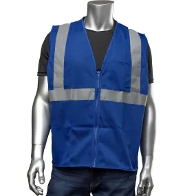 PIP 301-0702Z-BL/3X Non-ANSI Enhanced Visibility Mesh Vest