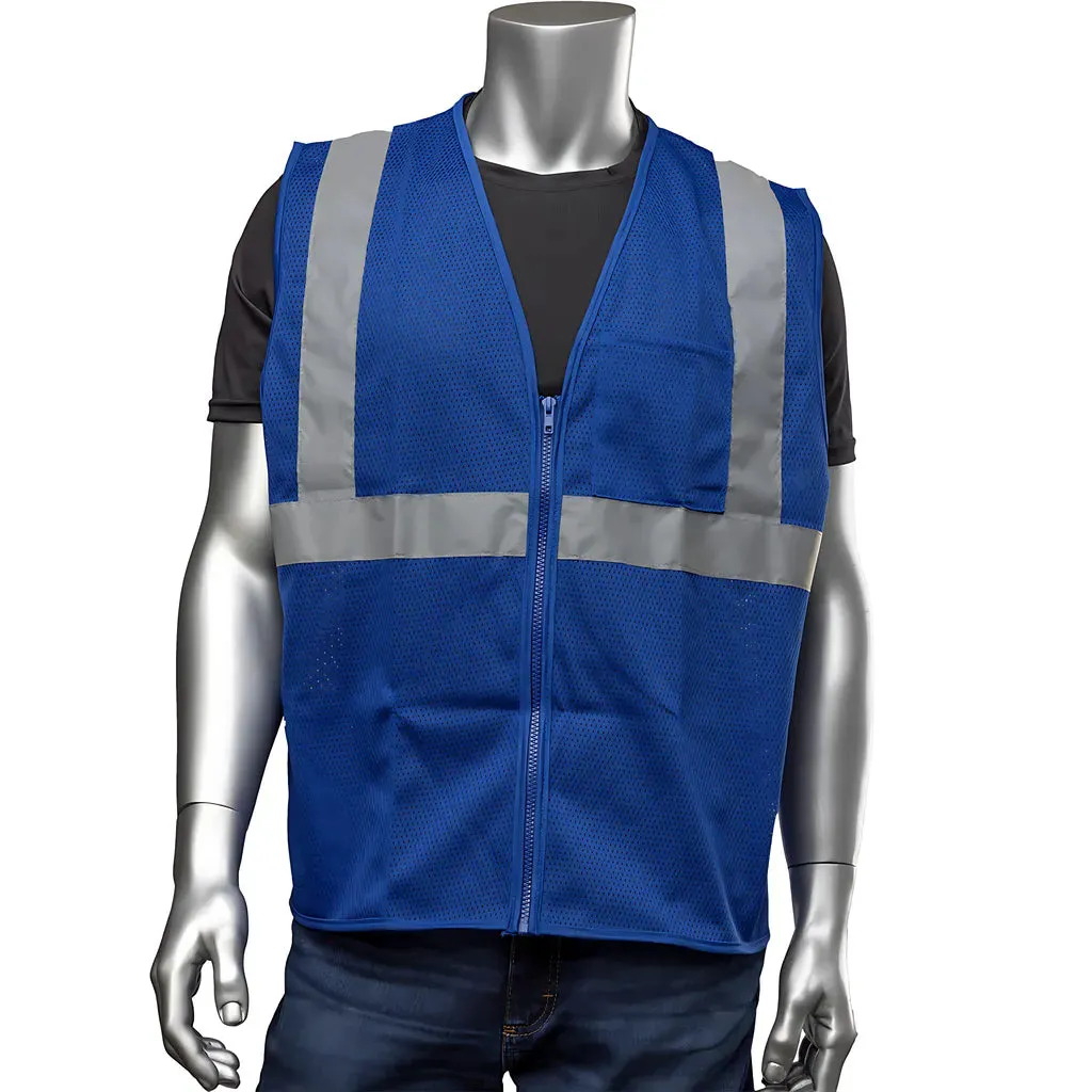 PIP 301-0702Z-BL/3X Non-ANSI Enhanced Visibility Mesh Vest