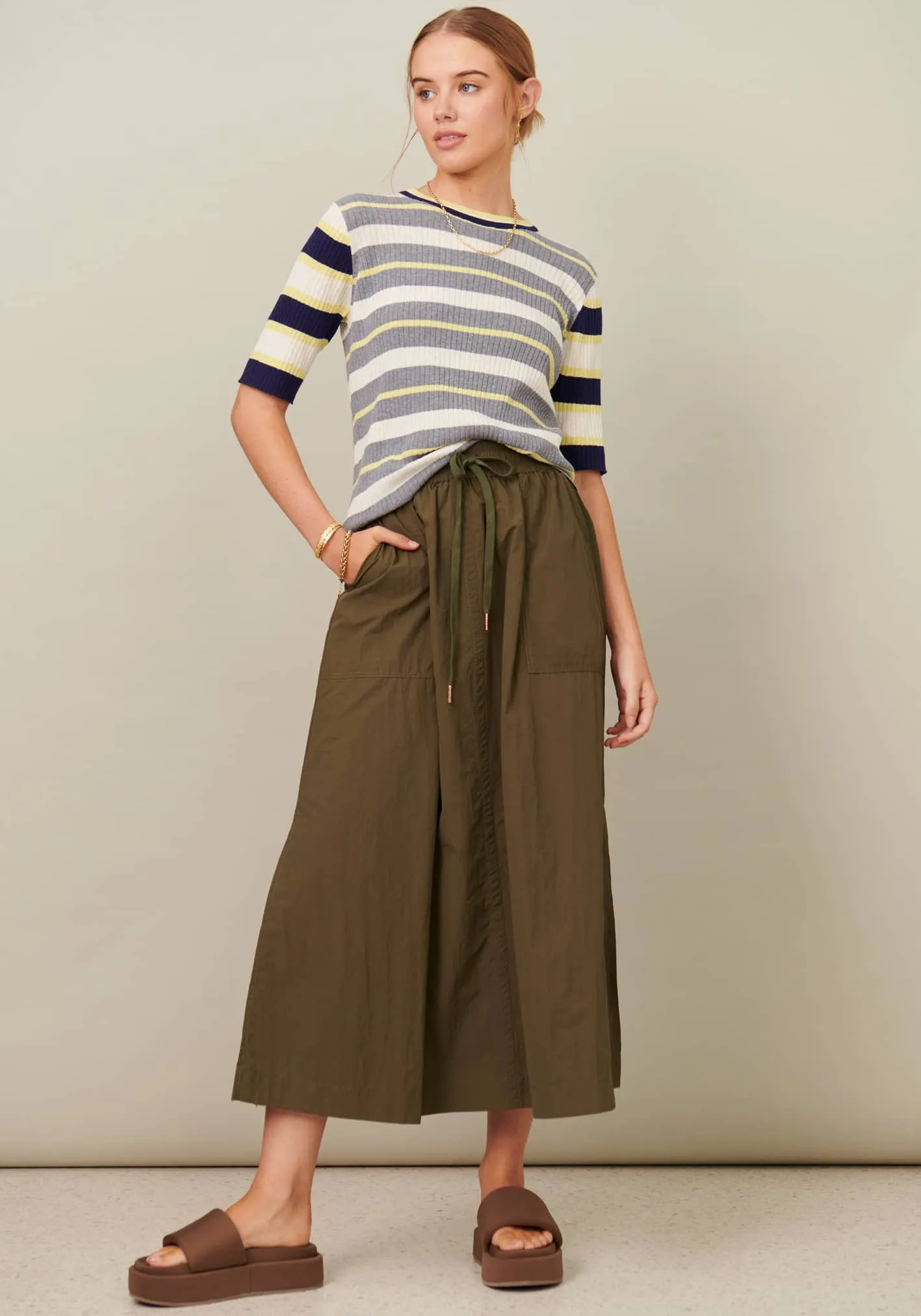 POL Clauida Tee - SIlver