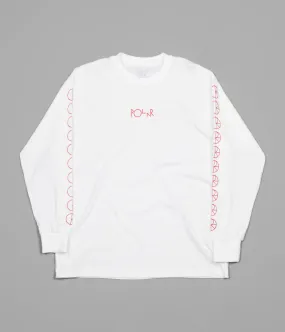 Polar Racing Long Sleeve T-Shirt - White / Red