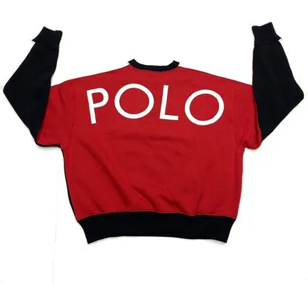 Polo Ralph Lauren BLACK RED Pullover Sweater
