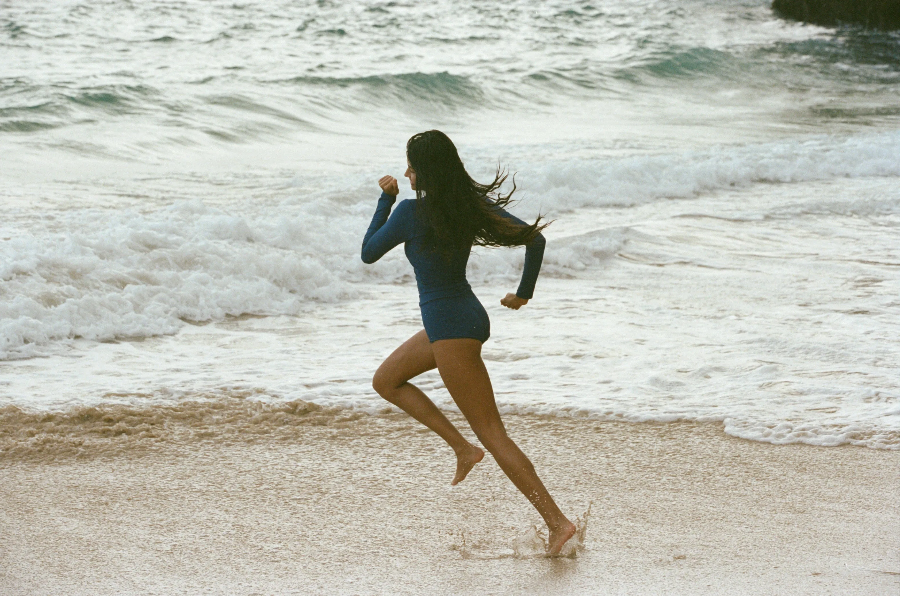 Poppler Rash Guard Top - Ocean Rib
