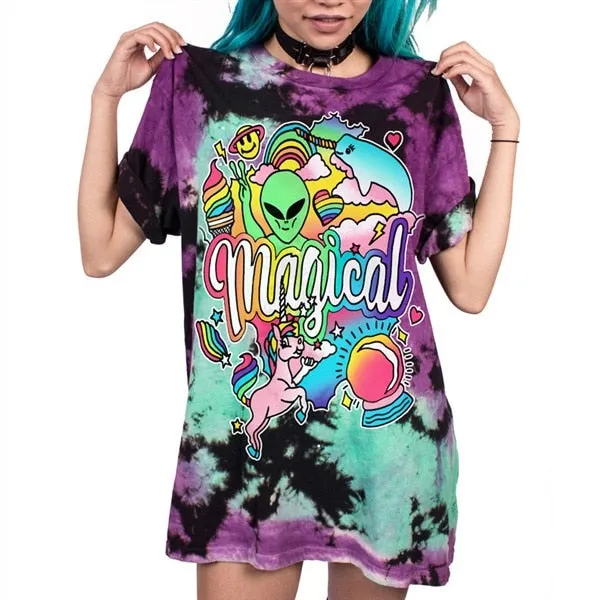 Punk Rock Skull Printed Tees v1