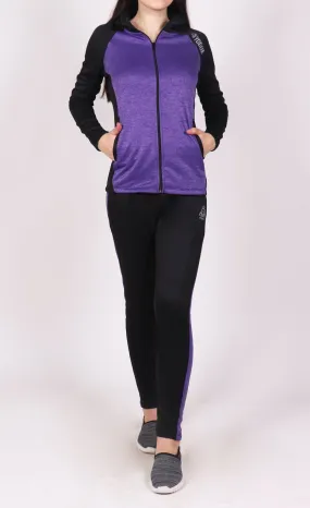 Purple and Black Tracksuit