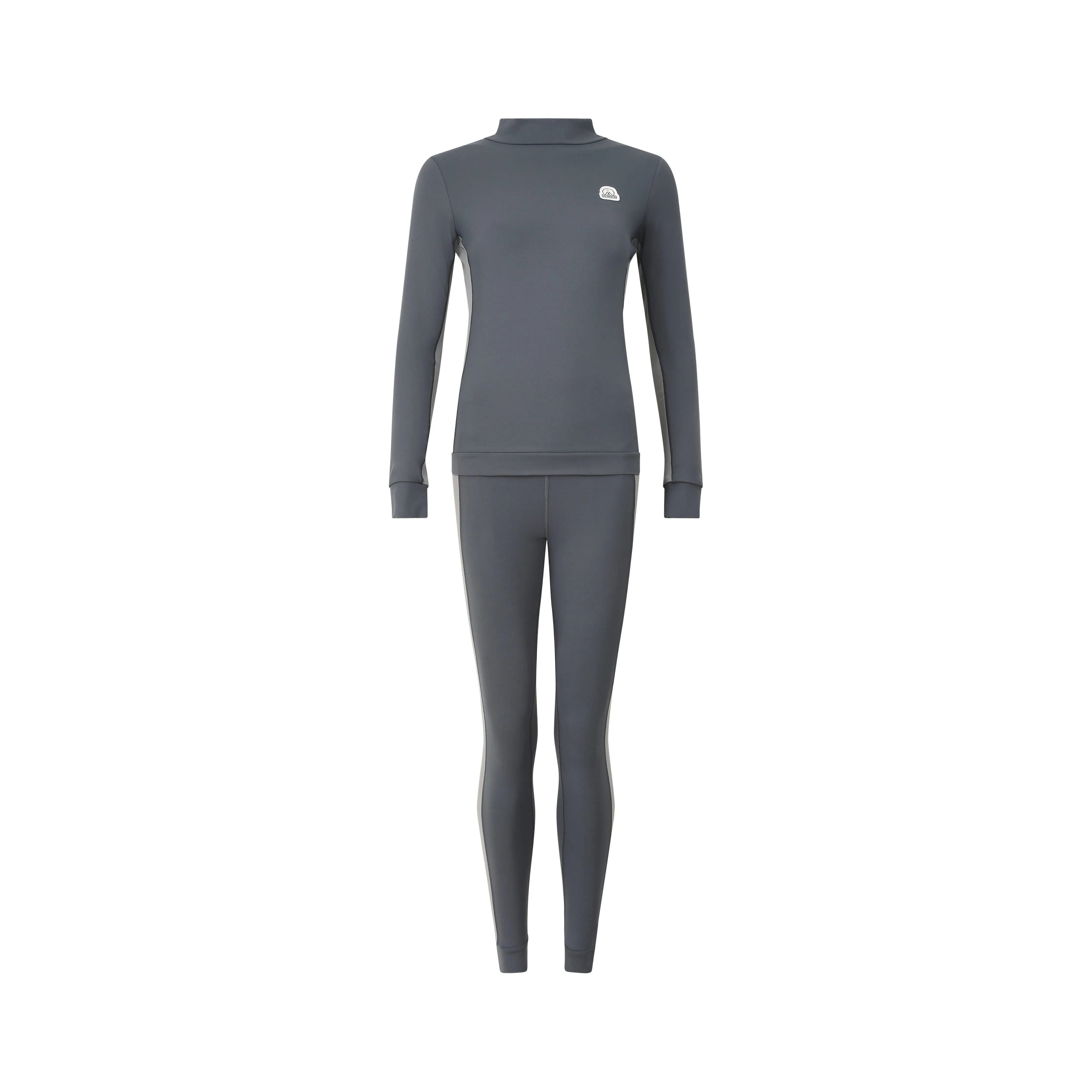 Racer Stripe Base Layer Set - Anthracite