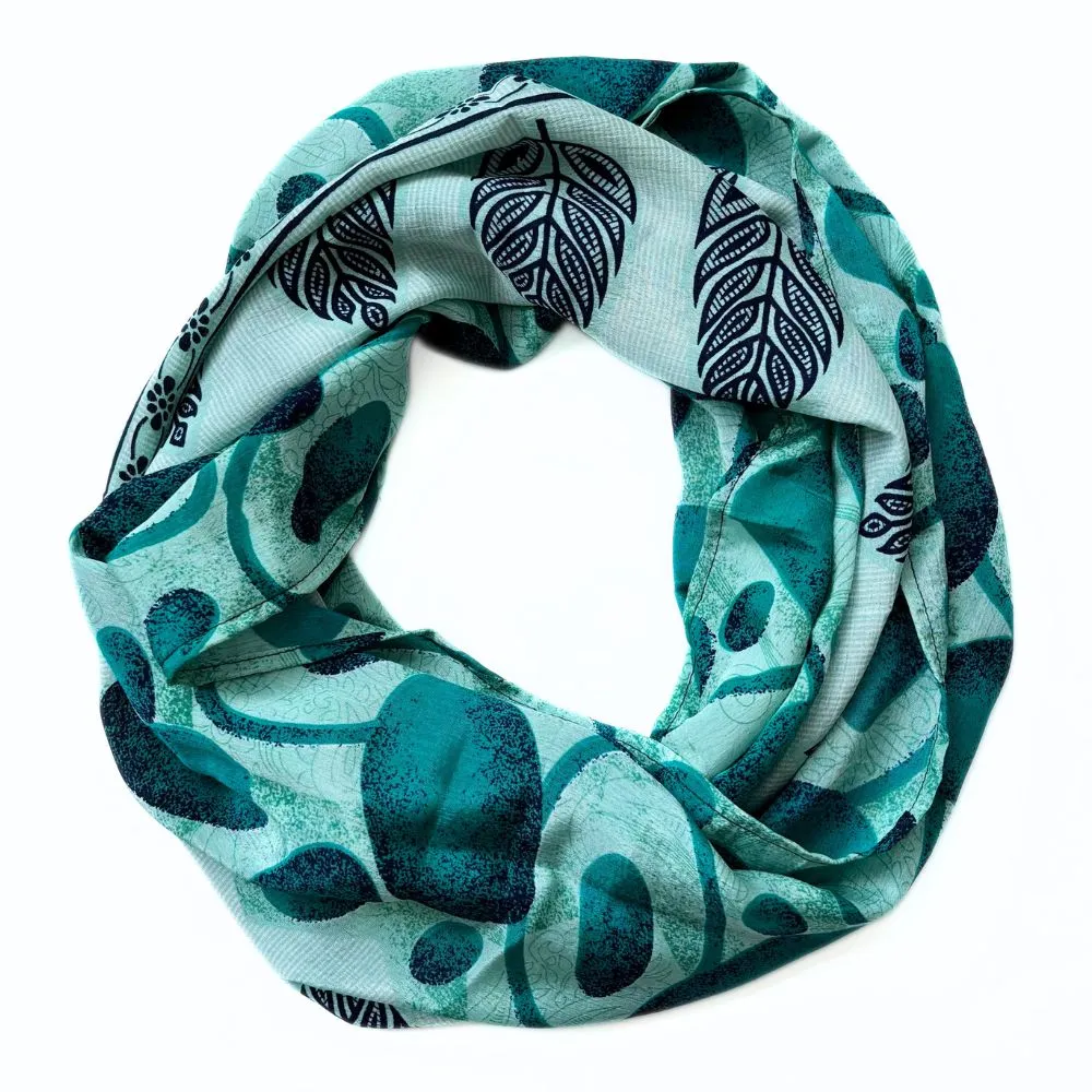 Recycled Silk Sari Infinity Scarf - Pick Your Favorite