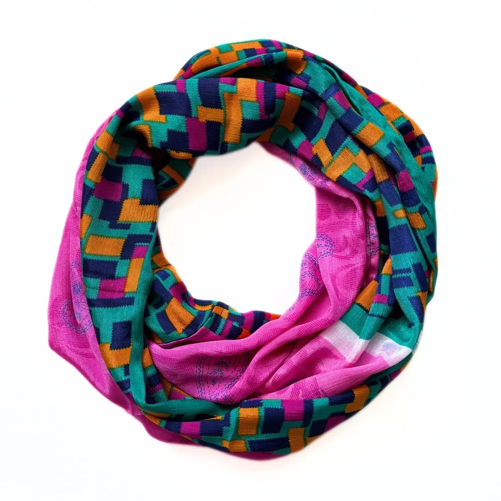 Recycled Silk Sari Infinity Scarf - Pick Your Favorite