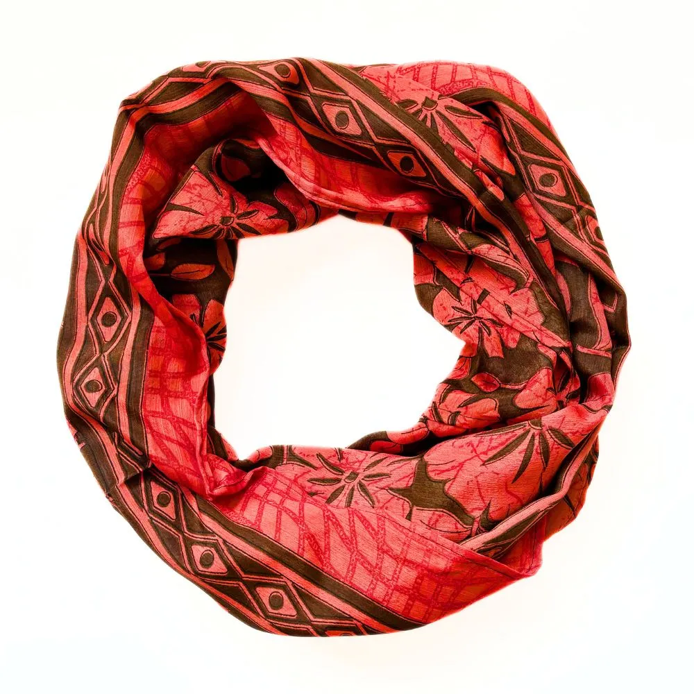 Recycled Silk Sari Infinity Scarf - Pick Your Favorite