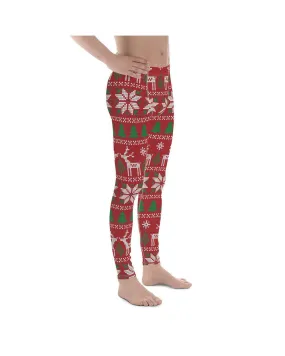 Red Ugly Christmas Meggings