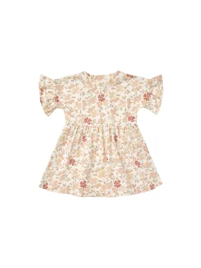 Rylee   Cru Ruffle Babydoll Dress (Pink Floral)