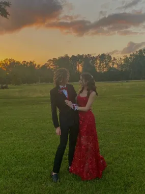 Sexy Red Long Party Prom Dresses Evening Gown    fg5098