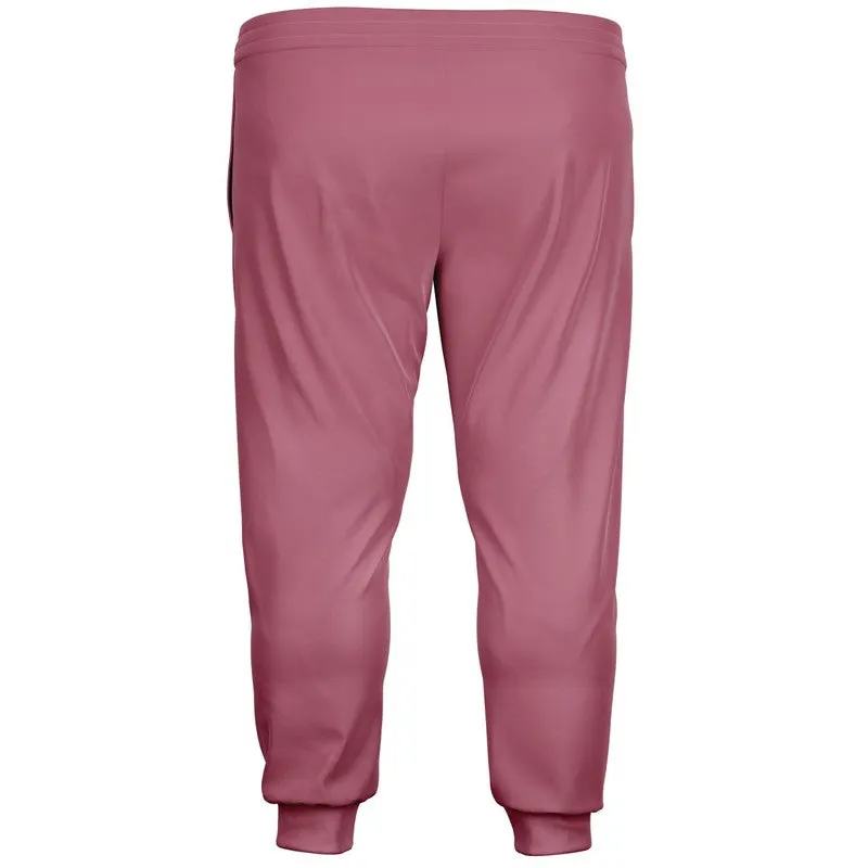 Shaded Pastel Pink Joggers | Unisex | with PLUS sizes | C0M60Y15K30