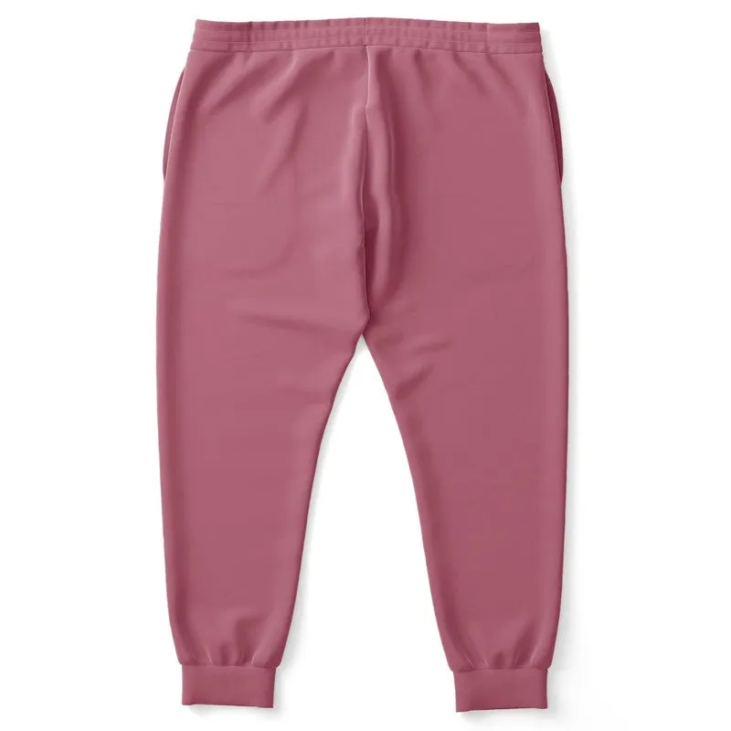 Shaded Pastel Pink Joggers | Unisex | with PLUS sizes | C0M60Y15K30