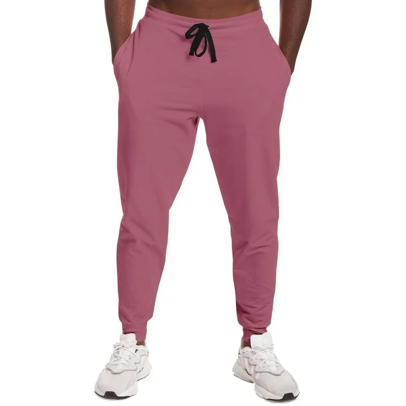Shaded Pastel Pink Joggers | Unisex | with PLUS sizes | C0M60Y15K30