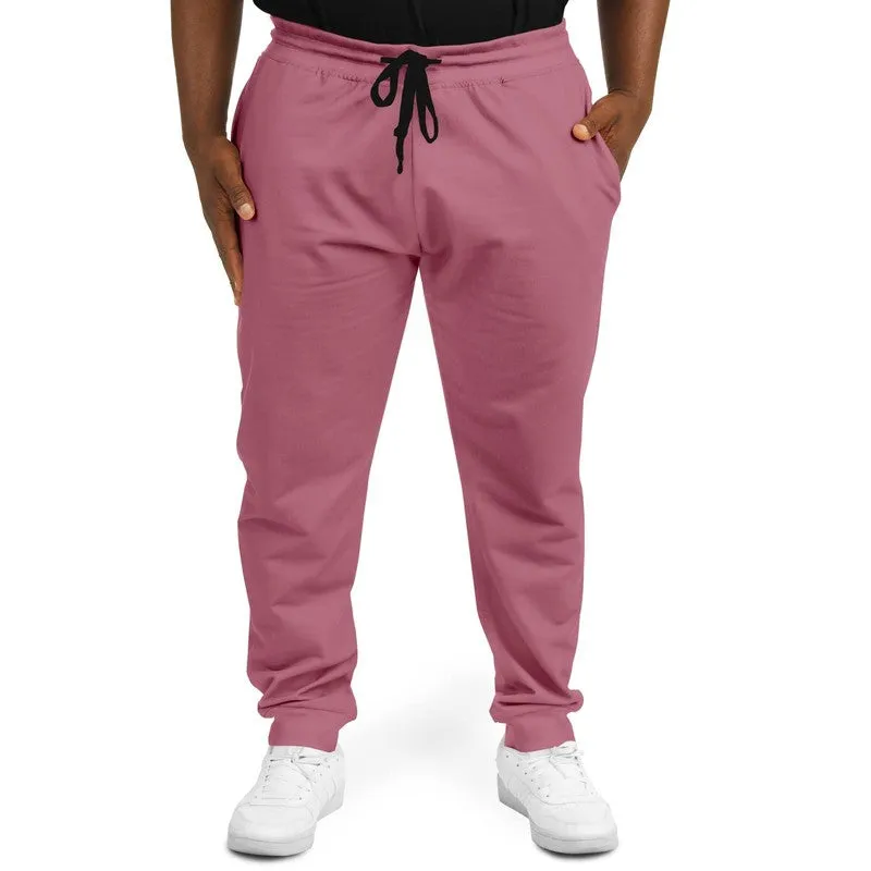 Shaded Pastel Pink Joggers | Unisex | with PLUS sizes | C0M60Y15K30