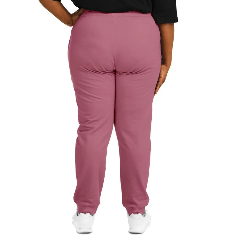 Shaded Pastel Pink Joggers | Unisex | with PLUS sizes | C0M60Y15K30