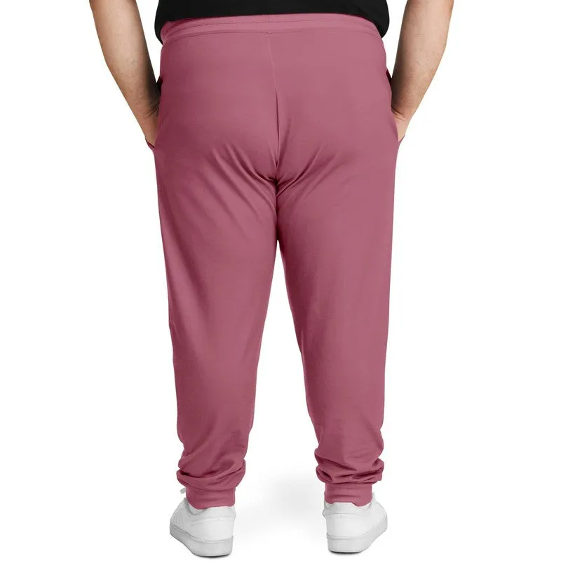 Shaded Pastel Pink Joggers | Unisex | with PLUS sizes | C0M60Y15K30