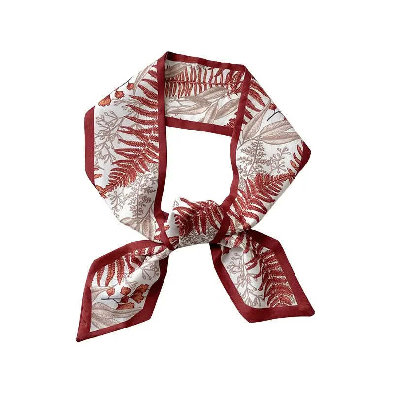 Silk Scarf Ribbon Ponytail Bow - Letter Headband Accessory (Set of 2pcs.)