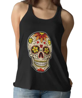 Skull Tattoo Design Adult Womens Vest Top