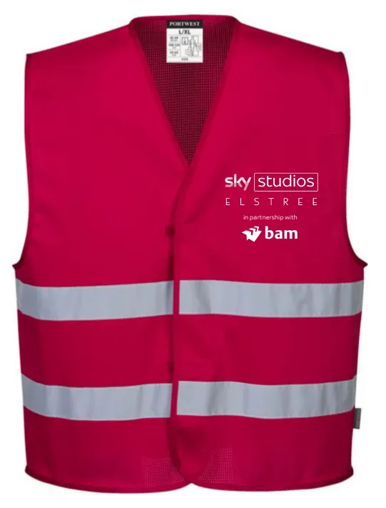 Sky Elstree Hi Vis Vest - Fire Marshal