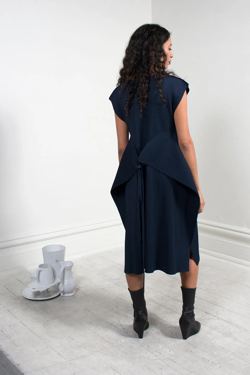 Sleeveless Wrap Dress