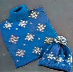 Snowflake Dickie & Matching Toque Pattern