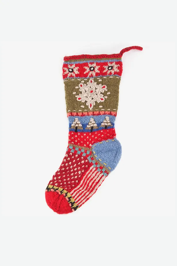 SNOWFLAKE STOCKING
