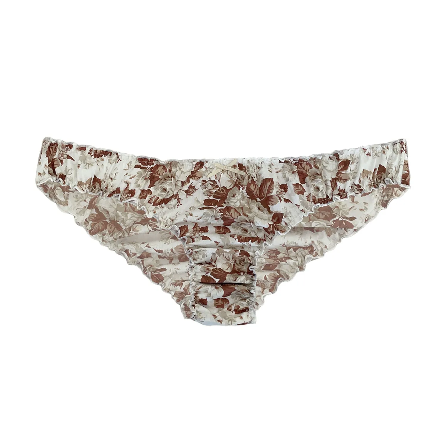 sold out Ruffle knickers in antiquerose