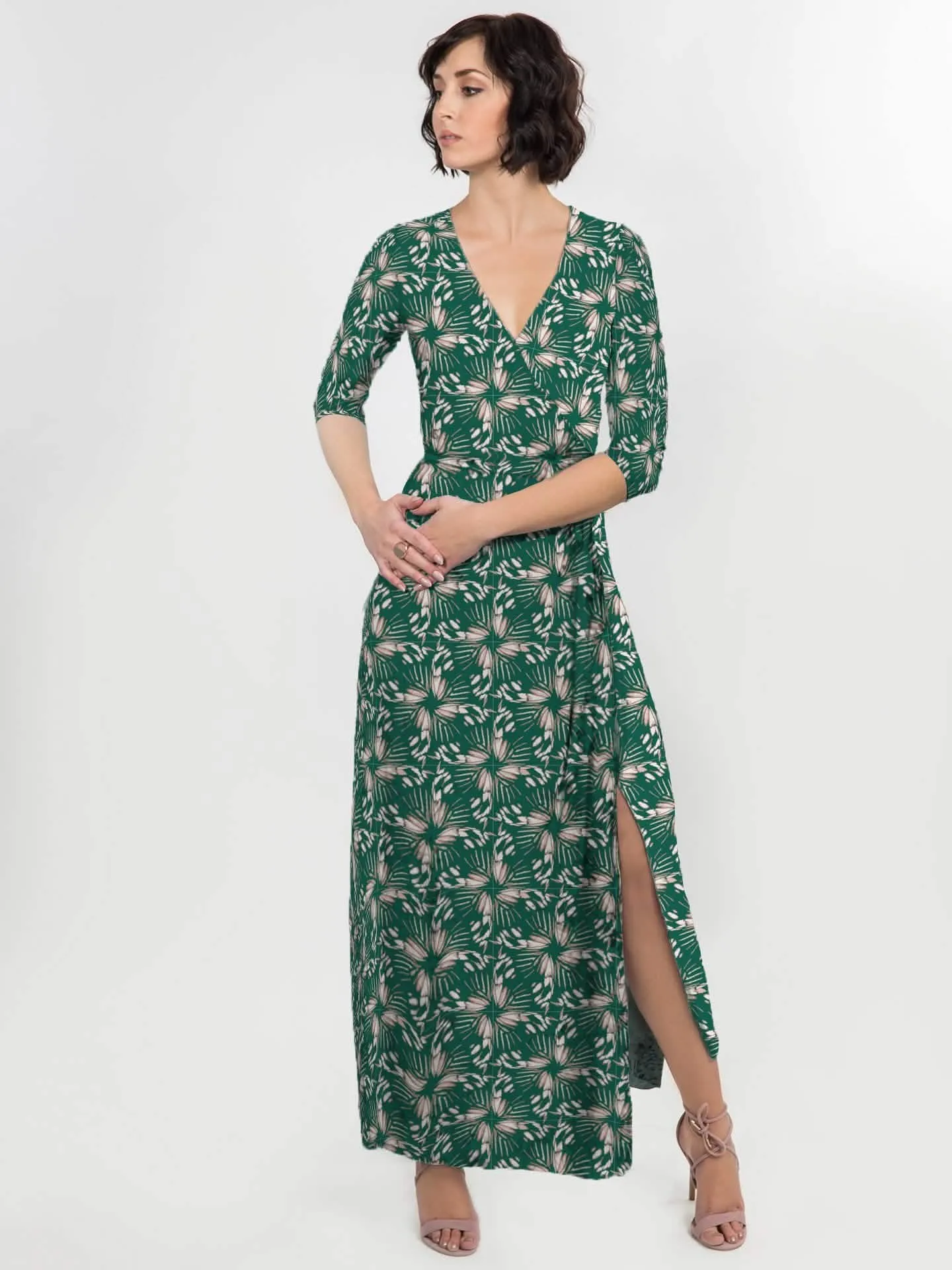 Sophisticated Wrap Dress