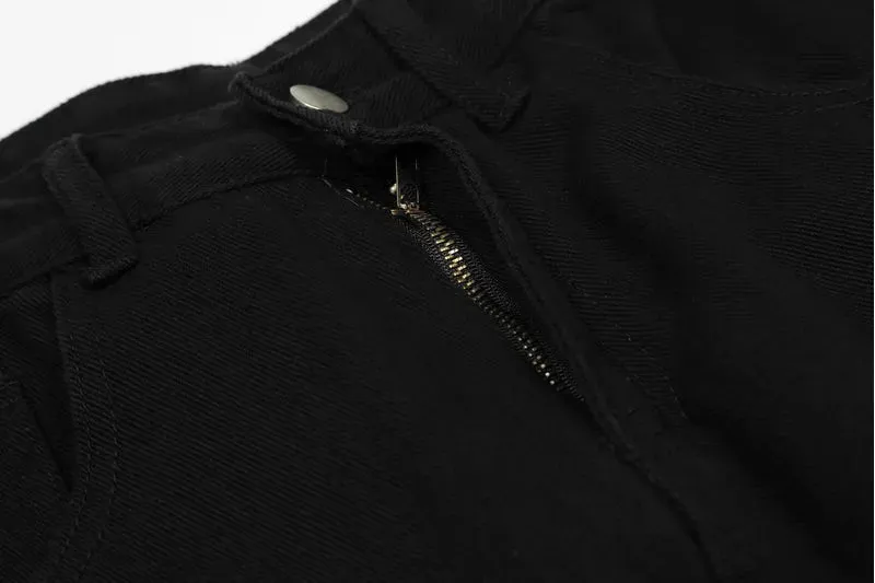 'Starlight' Embroidered Denim Jeans
