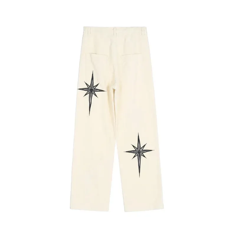 'Starlight' Embroidered Denim Jeans